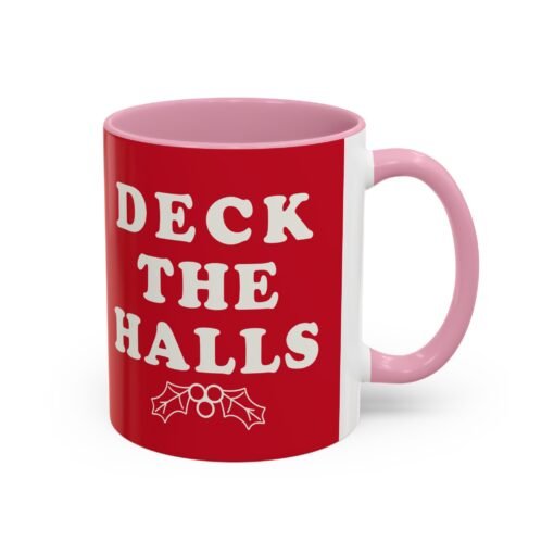 ☕ Deck the Halls Color Accent Mug – Sip Into the Season - Image 18