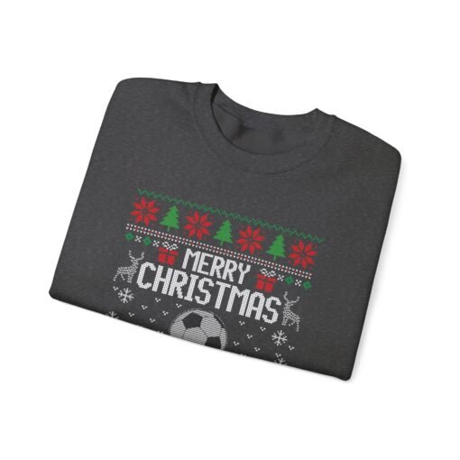 ⚽🎄 Merry Christmas and Play Football Unisex Sweatshirt – Kick Off the Holiday Cheer - Image 3