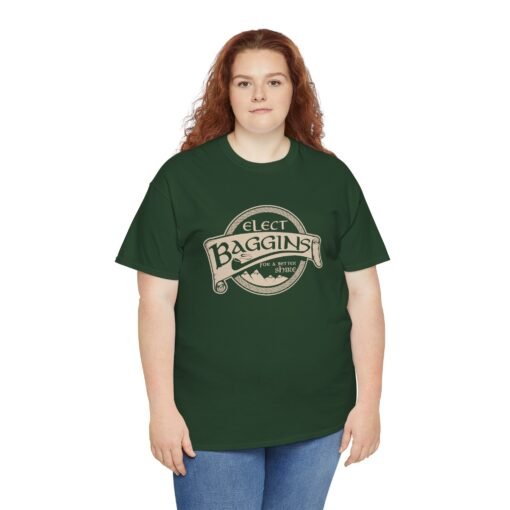 🌿 Elect Baggins for The Shire Unisex T-Shirt – Vote for Second Breakfast - Image 8