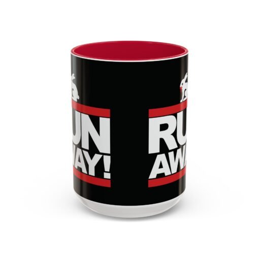 🐇 RUN AWAY Accent Color Mug – Monty Python Mayhem with Every Sip - Image 33