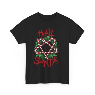 🍬🔺🎅 Hail Santa Unisex T-Shirt – Sweet, Sinister, and Seriously Festive