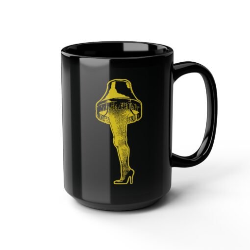 🎄🦵 Major Award Black Mug – Sip With a Touch of Glorious Glow - Image 12