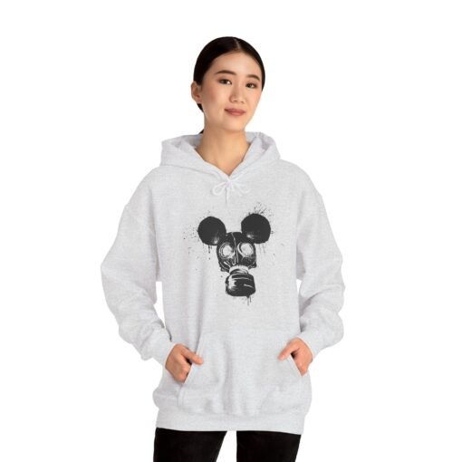🐭☣️ Gas Mask Mouse Unisex Hoodie – Strange Style, Maximum Comfort - Image 6