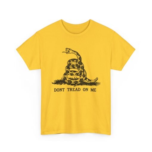 🐍💛 Gadsden Flag Unisex T-Shirt – Don’t Tread on Me