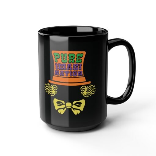🎩☕ Pure Imagination Black Mug – Sip Into a World of Wonder - Image 12