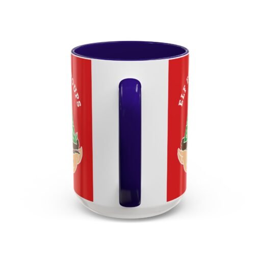☕🍬 Elf Food Groups Color Accent Mug – Sweet Sips from the North Pole - Image 55