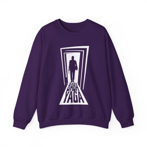 🖤🔫 Baba Yaga Unisex Sweatshirt – Fear the Shadow - Image 11