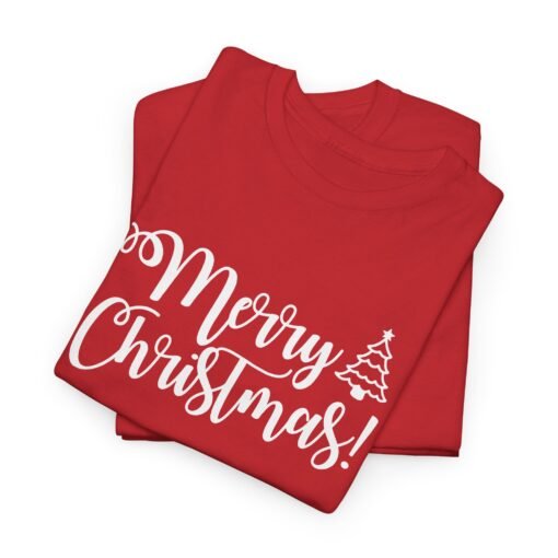 🎄 Merry Christmas Unisex T-Shirt – Festive Vibes, Comfy Feels - Image 3