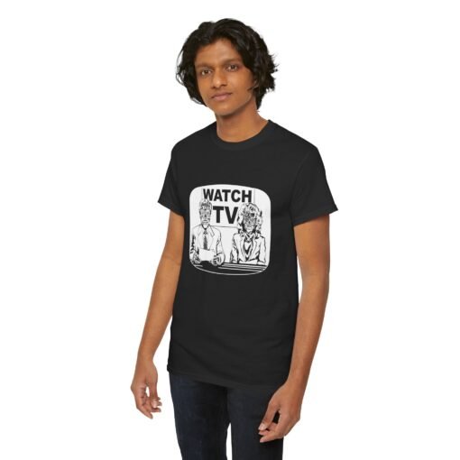 📺👽 Watch TV Unisex T-Shirt – Inspired by They Live, Powered by Paranoia - Image 6