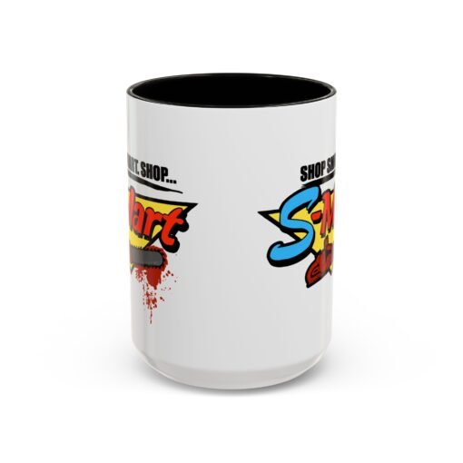 ☕️ Shop Smart... Shop S-Mart Color Accent Mug – Groovy Sips Start Here - Image 49