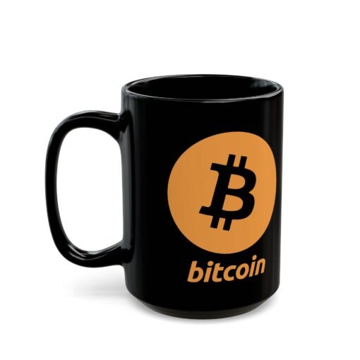 ₿☕ Bitcoin Black Mug – Sip & HODL - Image 9