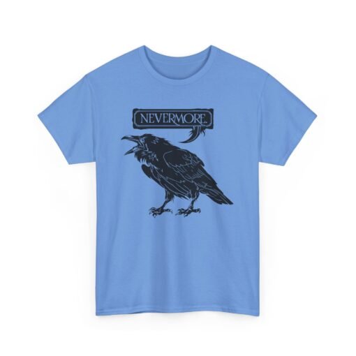 Nevermore The Raven | Unisex | Heavy Cotton | T-Shirt | Poe | Poetry | Gothic - Image 19
