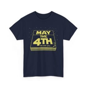 📅🌌 May the 4th Be With You Unisex T-Shirt – Galactic Holiday Vibes