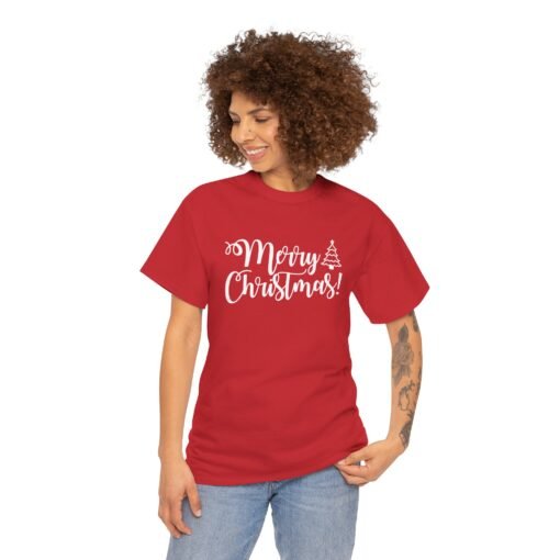 🎄 Merry Christmas Unisex T-Shirt – Festive Vibes, Comfy Feels - Image 5