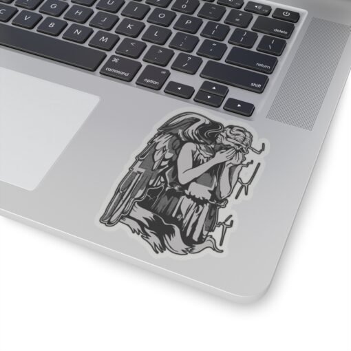 🗿👁️ Weeping Angel Indoor Sticker – Don’t Blink! - Image 17