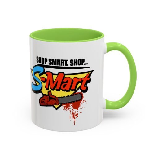 ☕️ Shop Smart... Shop S-Mart Color Accent Mug – Groovy Sips Start Here - Image 26