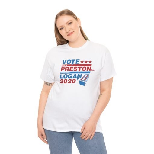 🎸🗳️ Vote Bill S. Preston, Esq. & Ted “Theodore” Logan Unisex T-Shirt – Be Excellent, Elect Excellent - Image 4