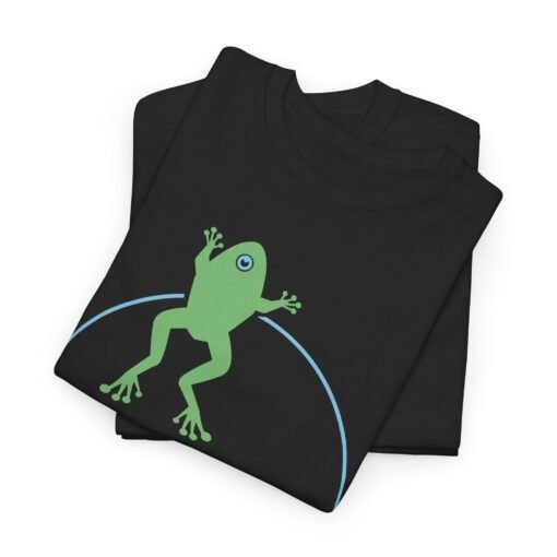 🐸🌌👶 Reach for the Froggy Unisex T-Shirt – The Snack Side is Strong - Image 2
