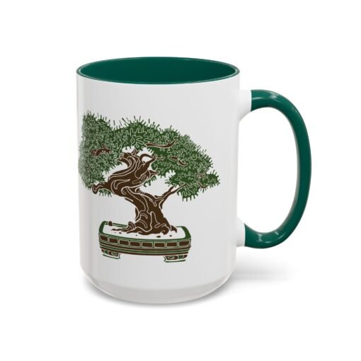 🌳 Bonsai Tree Accent Mug – Sip in Stillness - Image 62