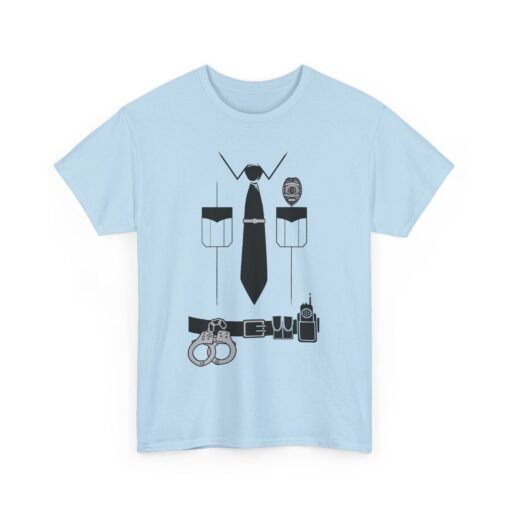 👮‍♂️🚓 Police Officer Costume Unisex T-Shirt – Serve, Protect, and Look Sharp