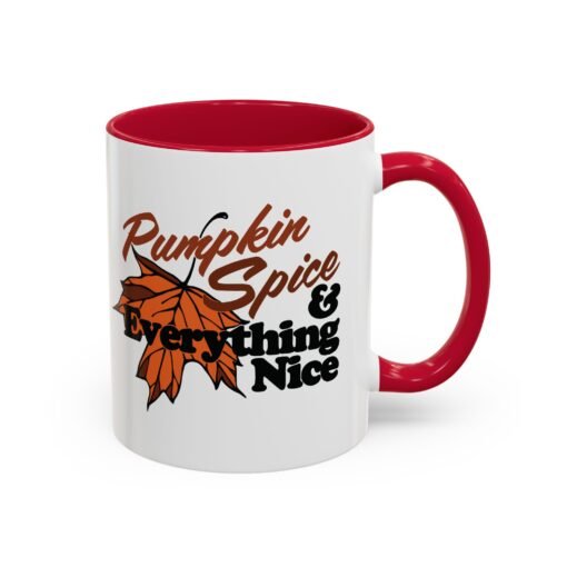 🎃☕ Pumpkin Spice & Everything Nice Accent Mug – Sip into Autumn - Image 18