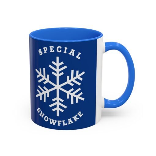 ☕ Special Snowflake Color Accent Mug – Sip with a Flurry of Sass - Image 3
