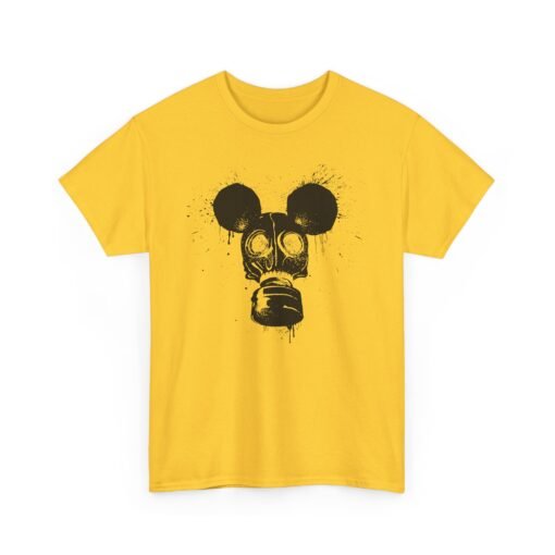 🐭☣️ Gas Mask Mouse Unisex T-Shirt – Cute, Creepy, and Ready for Anything - Image 22