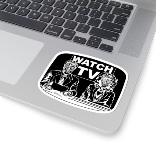 📺👽 Watch TV Indoor Sticker – A Subversive Shoutout to They Live - Image 20