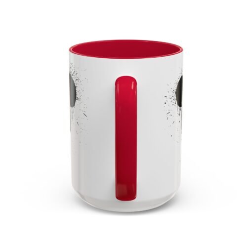 🐭☣️ Gas Mask Mouse Accent Mug – Sip with a Side of Strange - Image 87