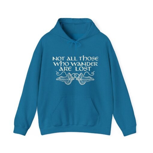 🌿 Not All Those Who Wander Are Lost Unisex Hoodie – For the True Adventurer - Image 16
