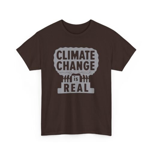 🌍💨 Climate Change Is Real Unisex T-Shirt – A Message in the Smoke - Image 13
