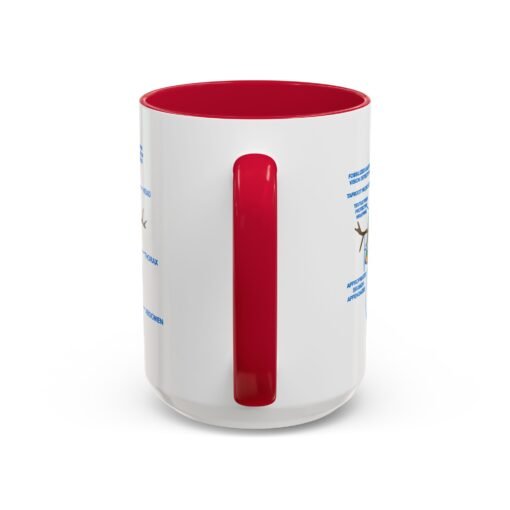 ☕ Snowman Anatomy Color Accent Mug – Sip with a Side of Snowman Science - Image 67