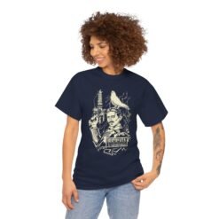 Alternative view of ⚡🕊️🔫 Tesla Strikes Again Unisex T-Shirt – Science, Sass & Static