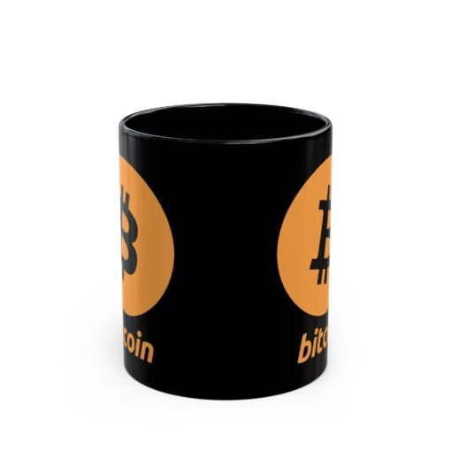 ₿☕ Bitcoin Black Mug – Sip & HODL - Image 3