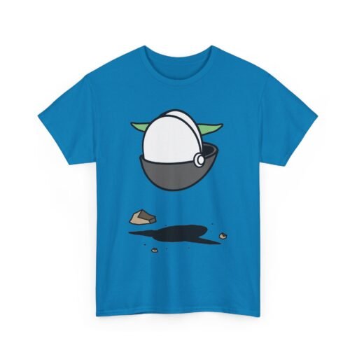 👶🛸🌌 Floating Away Unisex T-Shirt – Grogu On the Go - Image 18