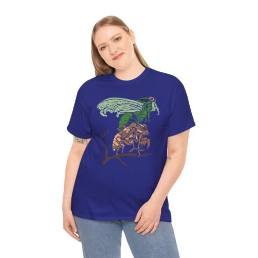 🐛 Molting Cicada Unisex T-Shirt – Transform in Style - Image 3