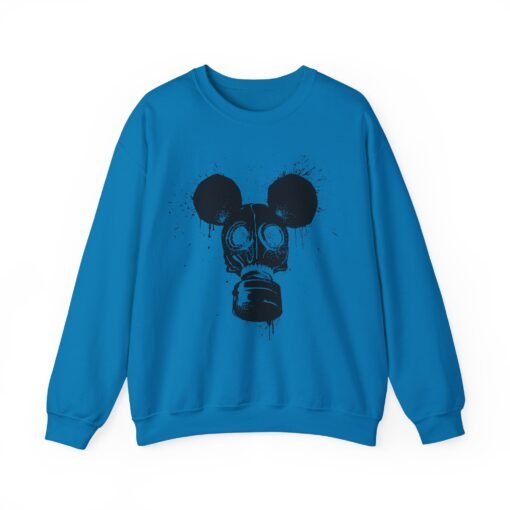 🐭☣️ Gas Mask Mouse Unisex Sweatshirt – Soft, Strange, and Slightly Sinister - Image 21