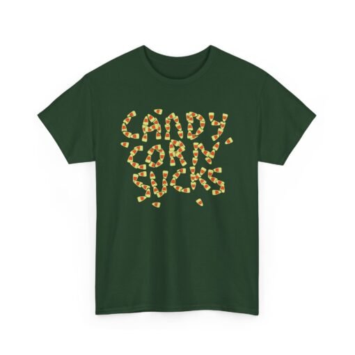 🍬🚫 Candy Corn Sucks Unisex T-Shirt – Sweet Font, Savage Truth - Image 15