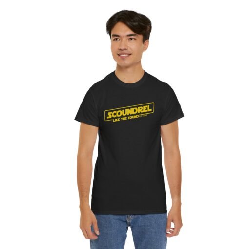 😏🚀 Scoundrel? I Like the Sound of That Unisex T-Shirt – Charm in Every Stitch - Image 5