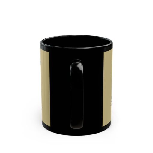 ☕🛸👶🌌 Floating Away Black Mug – Sip While You Hover - Image 5
