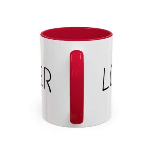 ☕ Loser / Lover Color Accent Mug – One Sip, Two Stories - Image 4