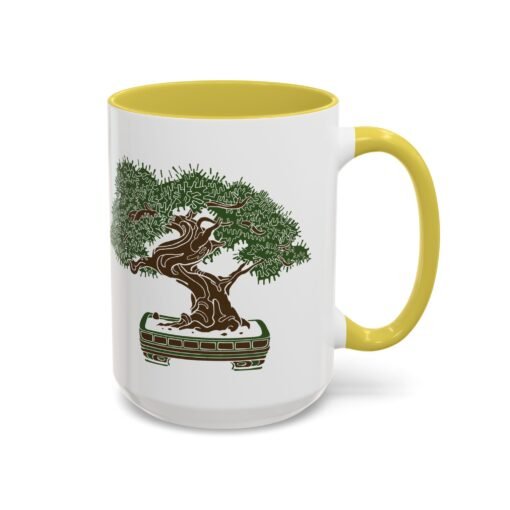 🌳 Bonsai Tree Accent Mug – Sip in Stillness - Image 90