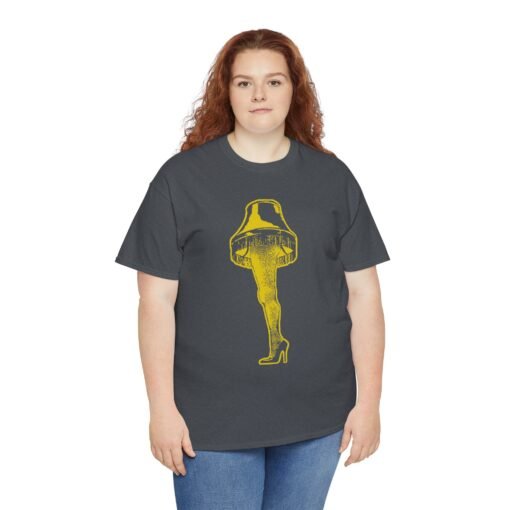 🎄🦵 Major Award Unisex T-Shirt – It’s a Lamp… It’s a Leg… It’s Glorious! - Image 5