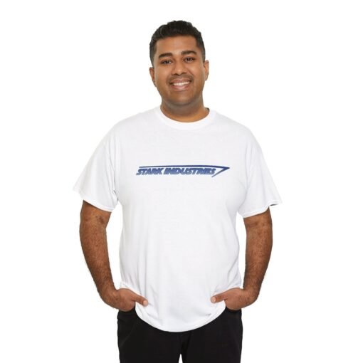 🛠️🔴 Stark Industries Unisex T-Shirt – Powered by Genius - Image 11