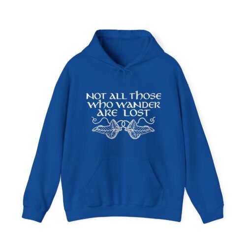 🌿 Not All Those Who Wander Are Lost Unisex Hoodie – For the True Adventurer - Image 17