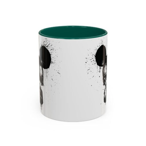 🐭☣️ Gas Mask Mouse Accent Mug – Sip with a Side of Strange - Image 25