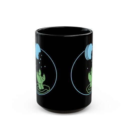 ☕🍪🌌 Reach for the Cookie Black Mug – Fuel Your Force with Every Sip - Image 7