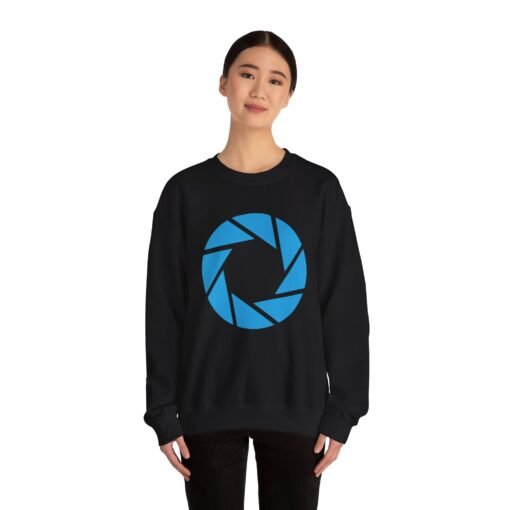 🧪🔷 Aperture Science Unisex Sweatshirt – Comfort for the Testing Elite - Image 8