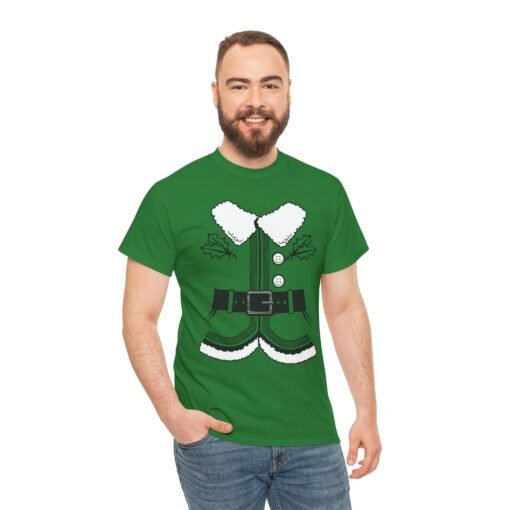 🧝‍♂️🎄 Elf Tunic Costume Unisex T-Shirt – Festive Fun, No Tights Required - Image 4