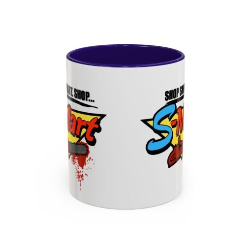 ☕️ Shop Smart... Shop S-Mart Color Accent Mug – Groovy Sips Start Here - Image 9